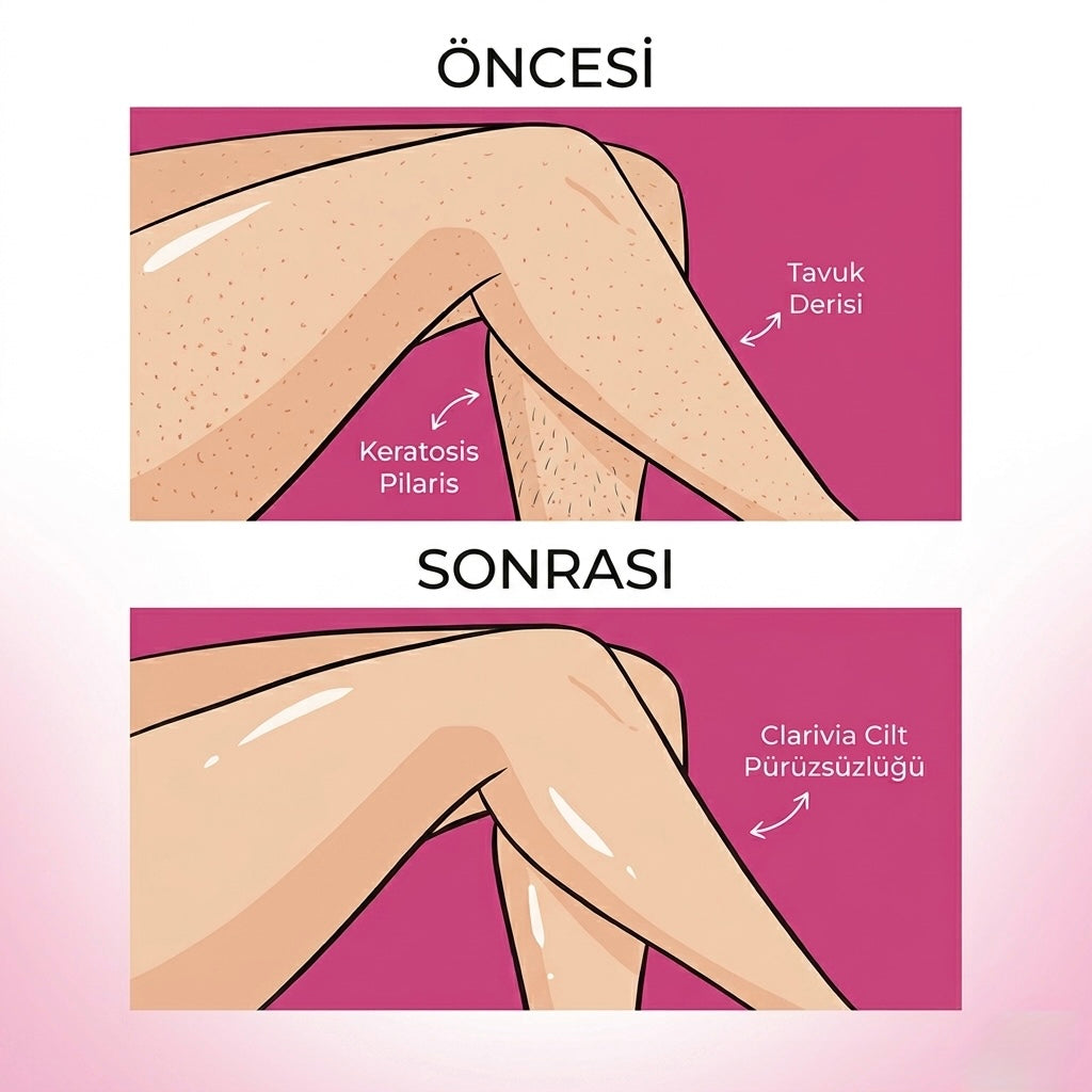 Clarivia Skin Vücut Maskesi | Çilek Ve Tavuk Derisi Görünümüne Elveda